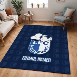 1. FC Magdeburg einmal immer schnüffeln Teppich