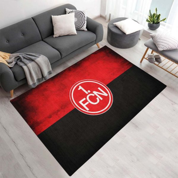 1. FC Nürnberg schwarz-rot Teppich