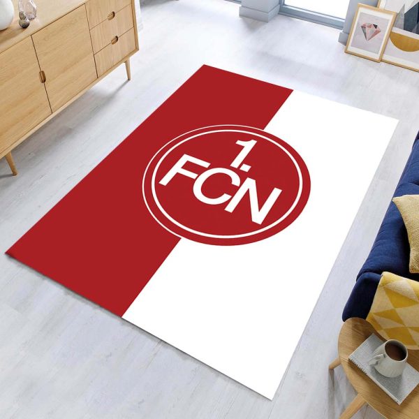 1. FC Nürnberg rot weiß 02 Hintergrund Teppich – Bild 2