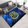 1. FC Saarbrücken Feld glücklicher Fan Teppich