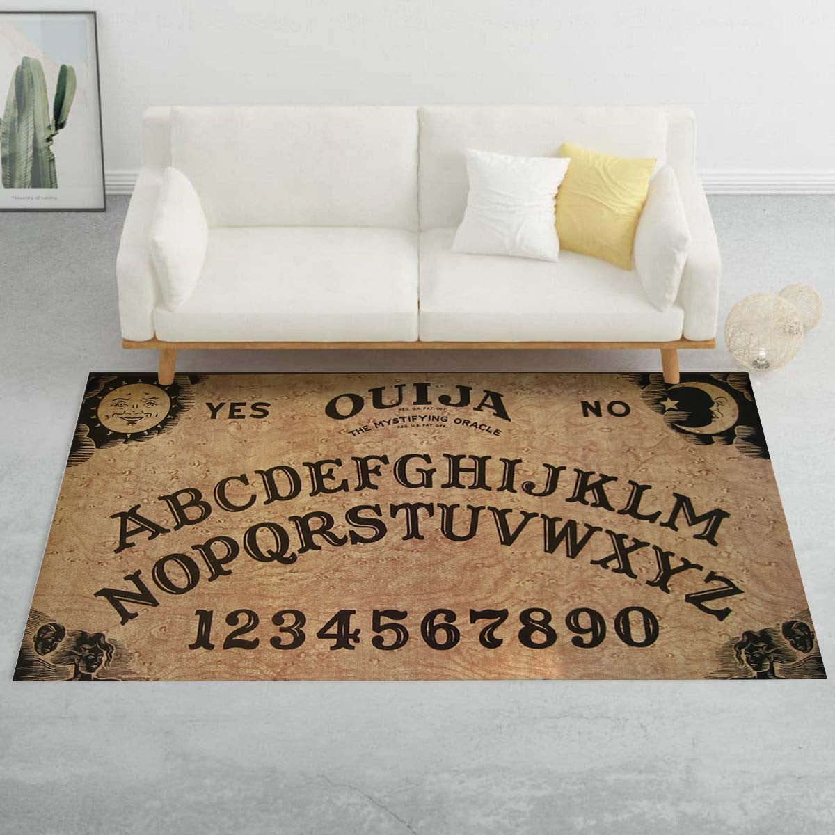 Ouija-Brettspiel Teppich