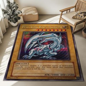 2002 – Dark Duel Stories – Blauäugiger weißer Drache – PSA 10 Teppich