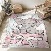 Niedlicher Baby-Dumbo 01 Teppich