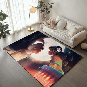 Aladdin und Jasmin – Disney Prinzessin Teppich