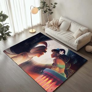 Aladdin – Disney – Jasmin und Aladdin im Mondlicht Teppich
