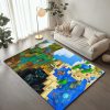 Alex in der Minecraft-Welt Teppich
