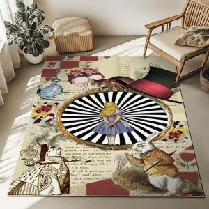Alice im Wunderland 08 Teppich