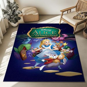 Alice im Wunderland 09 Teppich