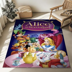 Alice im Wunderland 10 Teppich