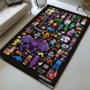 Alle Minecraft-Charaktere Teppich