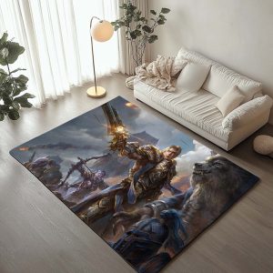 Anduin Wrynn Wolf Die Allianz-Armee World of Warcraft WOW Teppich