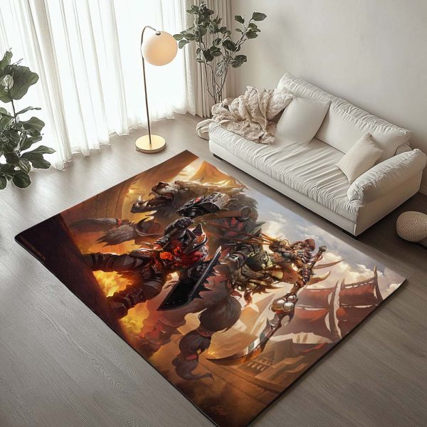 Anduin Wrynn World of Warcraft WOW Schlacht um Azeroth Teppich