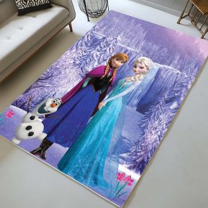 Anna Elsa Olaf Die Eiskönigin - Frozen Disney 1002 Teppich