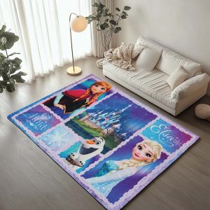 Anna Elsa Olaf Die Eiskönigin - Frozen Disney 1008 Teppich