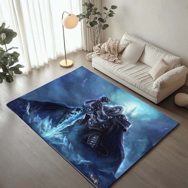 Arthas Menethil Der Lichkönig World of Warcraft WOW Teppich