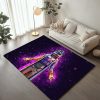 Astro Jack violett Neonlichter Fortnite-Skin Teppich