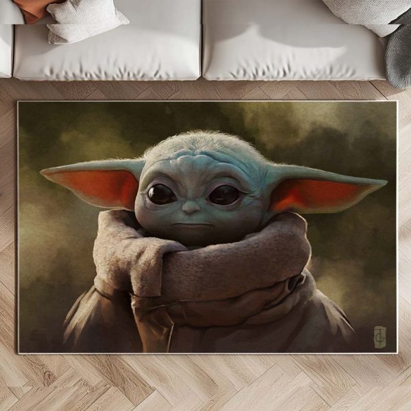 Baby Yoda Star Wars 6 Teppich – Bild 2