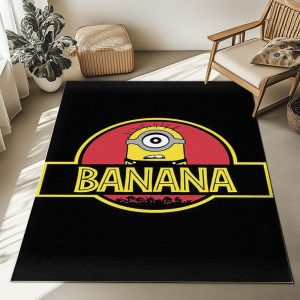 Bananen-Minions – Jurassic Park Teppich