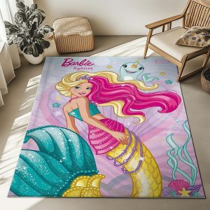 Barbie – Meerjungfrau Teppich