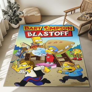 Bart Simpson – Raketenstart Teppich