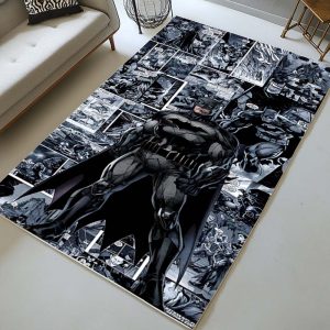 Batman Comics Gotham City Teppich