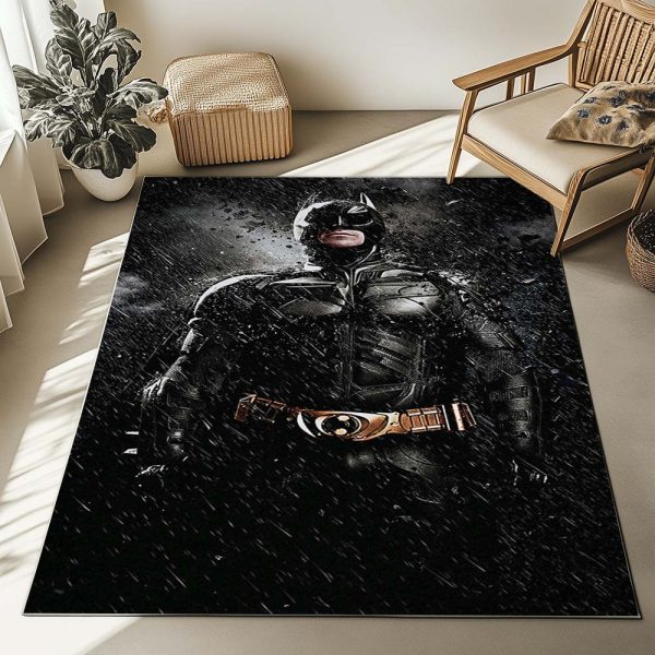 Batman Dunkle Nacht im Regen Teppich – Bild 2