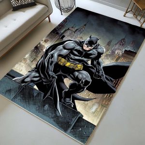 Batman Held in der dunklen Nacht 01 Teppich