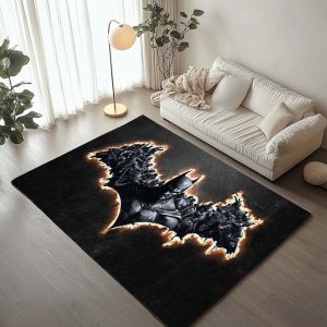 Batman und der Bösewicht Teppich