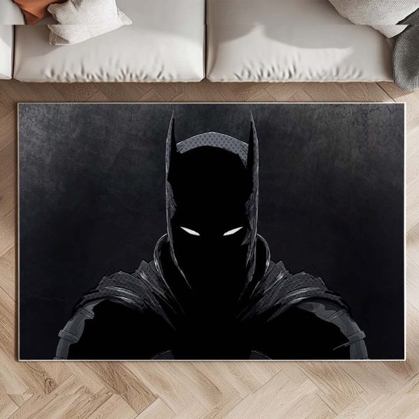 Batman in der dunklen Nacht Teppich – Bild 2