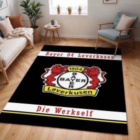 Bayer 04 Leverkusen Fußballmannschaft Die Werkself Teppich
