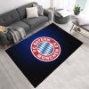 Bayern München Fußballverein Dark Teppich