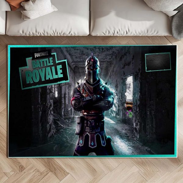 Schwarzer Ritter Fortnite-Skin 2 Teppich – Bild 2
