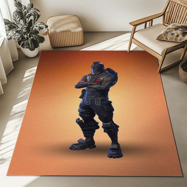 Schwarzer Ritter Fortnite-Skin 3 Teppich – Bild 2