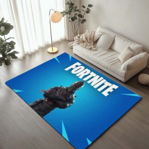 Schwarzer Ritter Fortnite-Skin 5 Teppich
