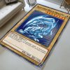Blauäugiger Weißer Drache Teppich