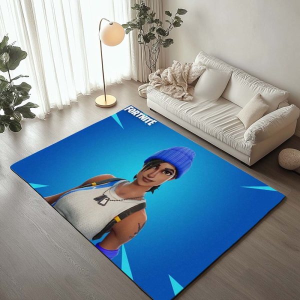 Blauteam-Anführer-Skin Fortnite 3 Teppich