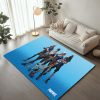Blauteam-Anführer-Skin Fortnite 4 Teppich