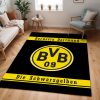 Borussia Dortmund BVB einzigartiger Style für Fans 02 Teppich