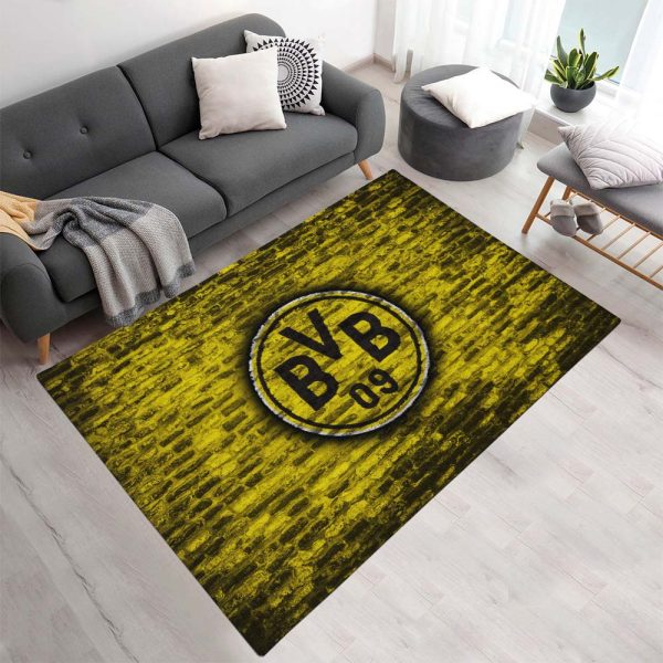 Borussia Dortmund Fußballverein Ziegel Teppich