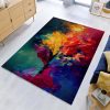 Bunter Baum abstrakt Teppich