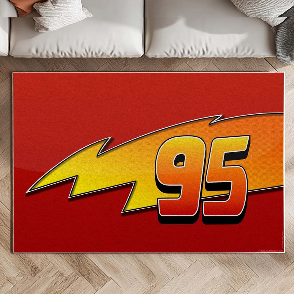 Cars 95 – Lightning McQueen 9 Teppich – Bild 2