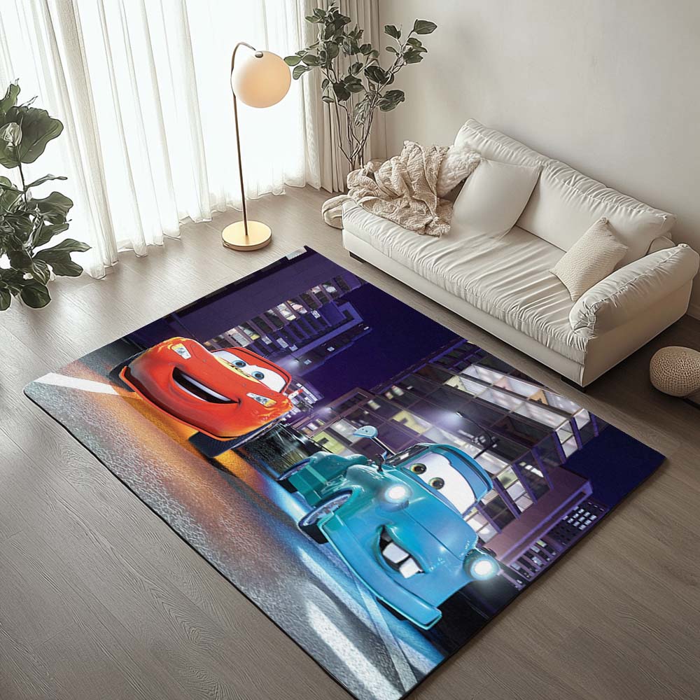 Cars 95 – Lightning McQueen und Tokyo Hook Teppich