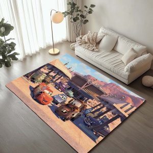 Cars – Lightning McQueen, Sally und Hook Teppich