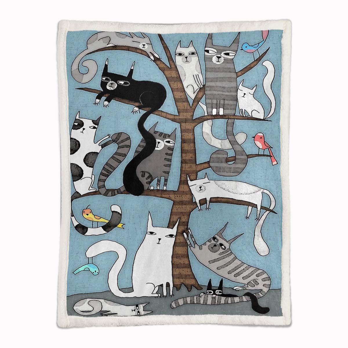 Kratzbaum Decke - Fleecedecke – Bild 2