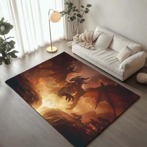 Kataklysmus Klassik Todesschwinge der Zerstörer World of Warcraft Teppich
