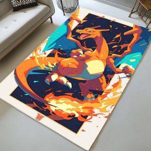 Glurak Pokémon  - Charizard Pokemon 5 Teppich
