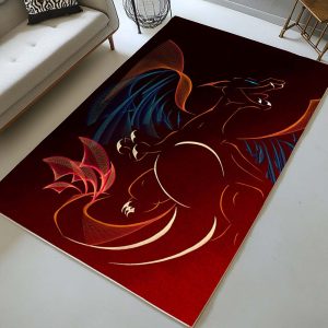 Glurak Pokémon Kunst - Charizard Pokemon Art Teppich