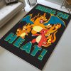 Glumanda Glutexo Glurak Feuer-Pokémon  - Charmander Charmeleon Charizard Fire Pokemon 5 Teppich