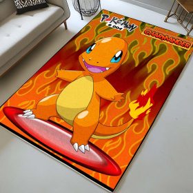 Glumanda Feuer-Pokémon  – Charmander Fire Pokemon 3 Teppich