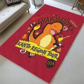 Glumanda Feuer-Pokémon  – Charmander Fire Pokemon 7 Teppich